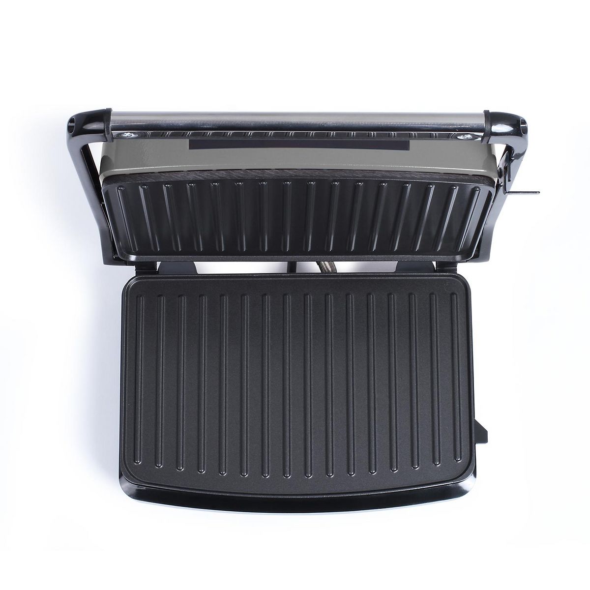 LIVOO Grill viandes et panini 750w gris/noir - doc232g