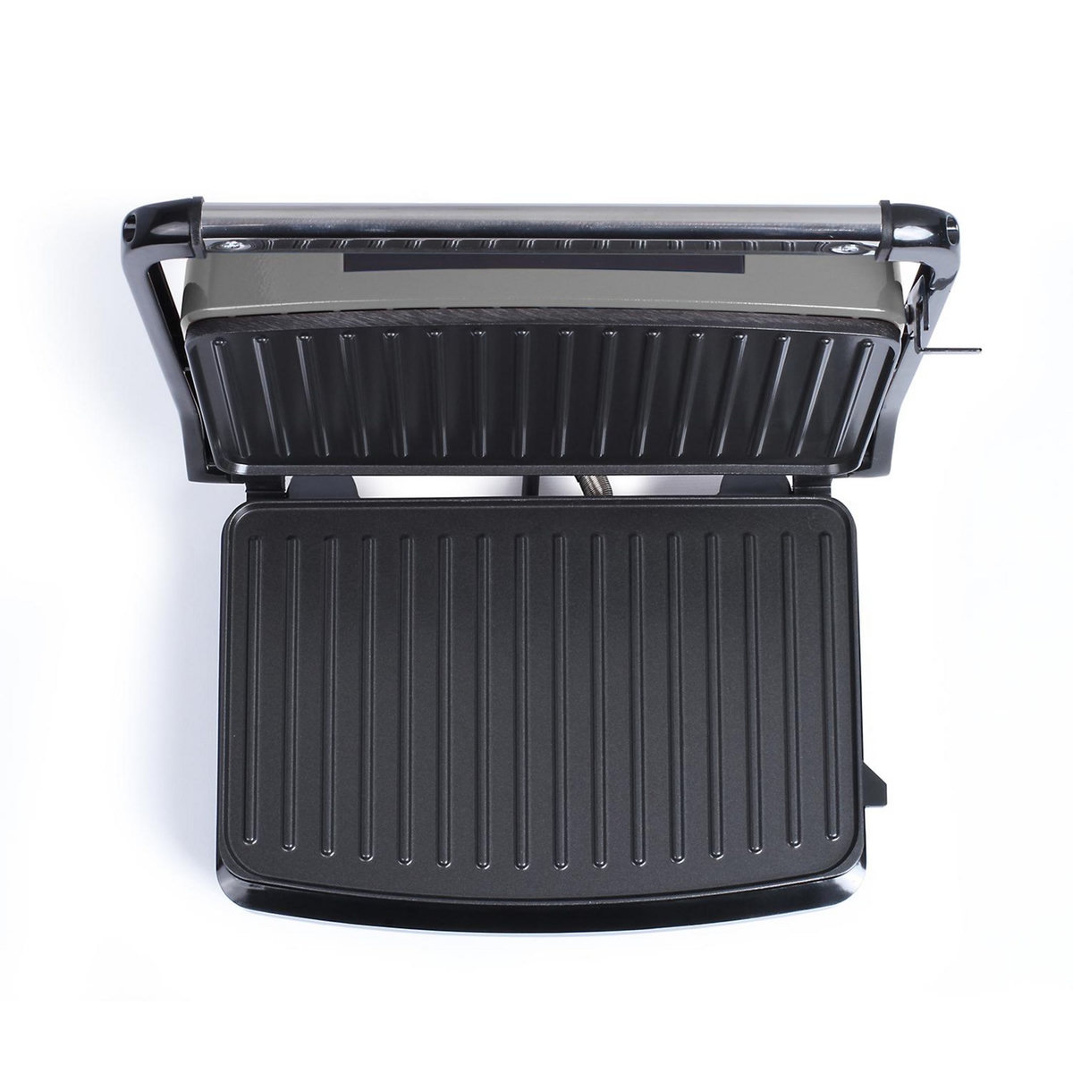 LIVOO Grill viandes et panini 750w gris/noir - doc232g