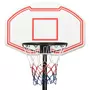 VIDAXL Support de basket-ball Blanc 237-307 cm Polyethylene