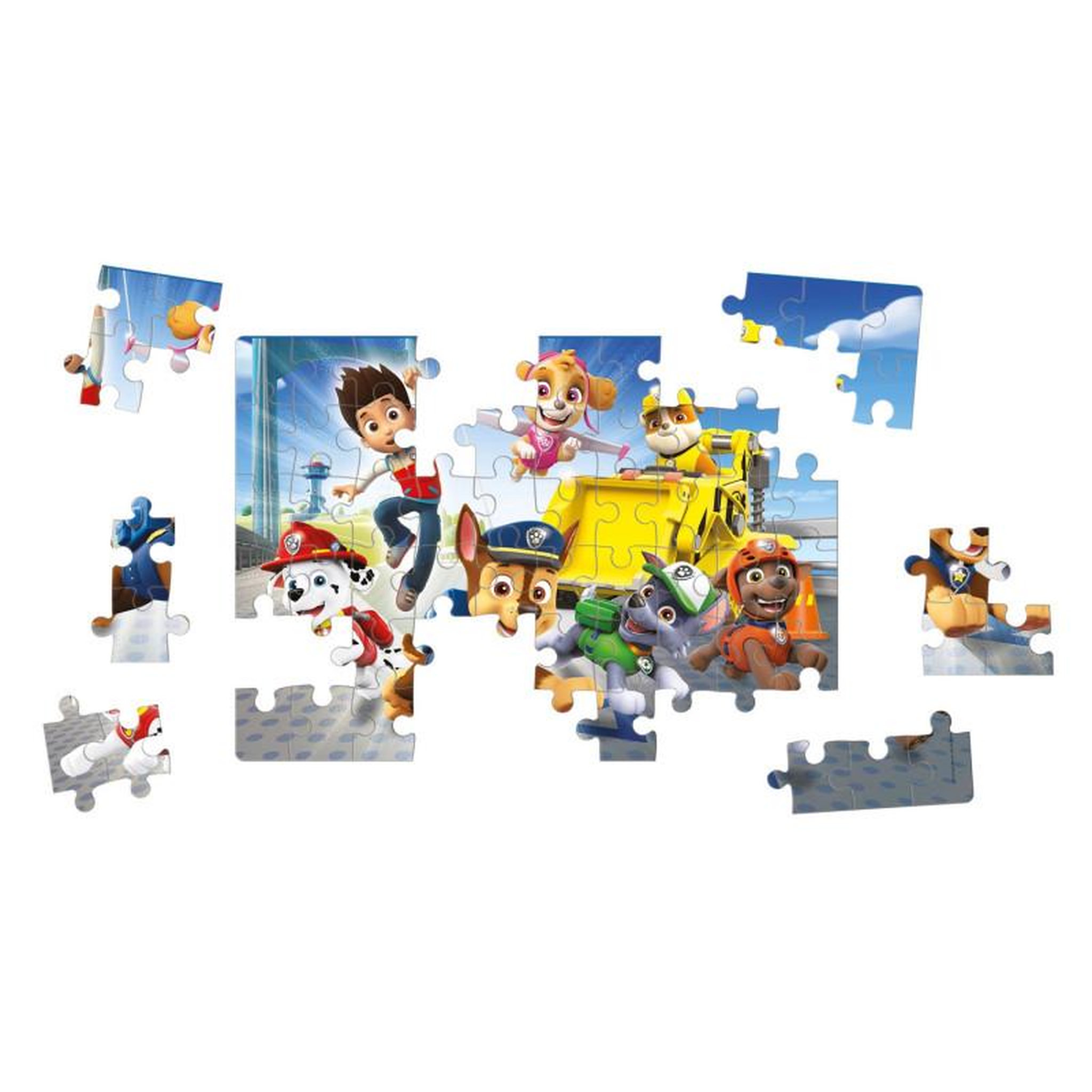 Voir la diapositive 3 : CLEMENTONI Clementoni Puzzle & Color Paw Patrol, 60pcs.