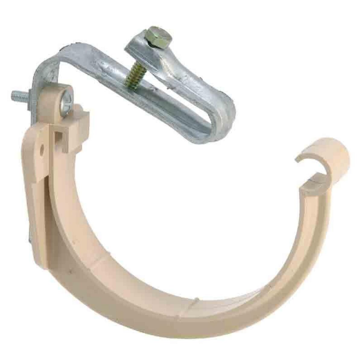 GIRPI Support monte sur patte de tuyau d'évacuation sable