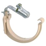 GIRPI Support monte sur patte de tuyau d'évacuation sable