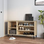 Voir la diapositive 1 : VIDAXL Armoire a chaussures Chene sonoma 102x36x60cm Bois d'ingenierie