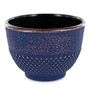 Voir la diapositive 1 : Aromandise Tasse en fonte bleu et bronze - 0,15 L