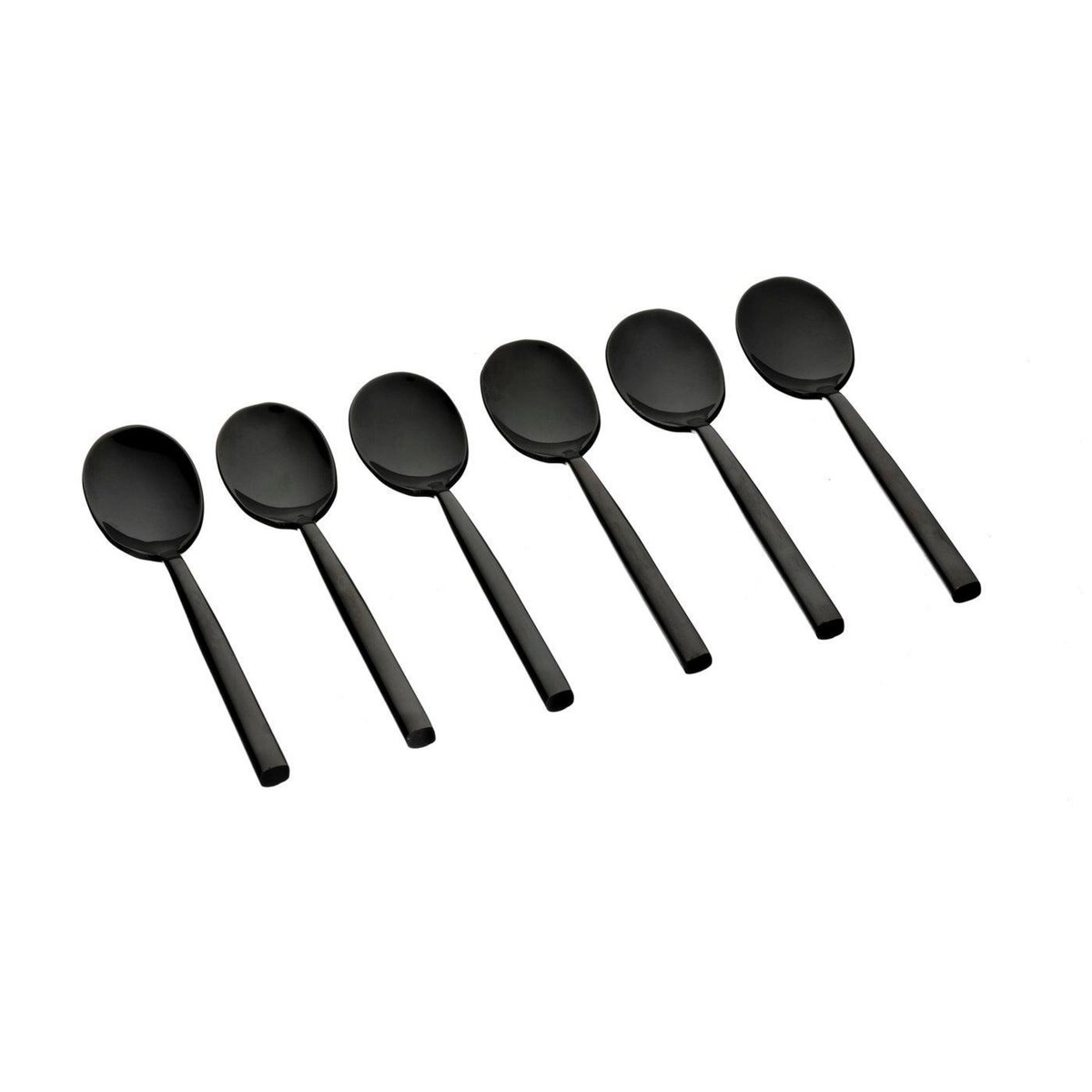 BJORN Coffret 6 petites cuillères NILS - Black