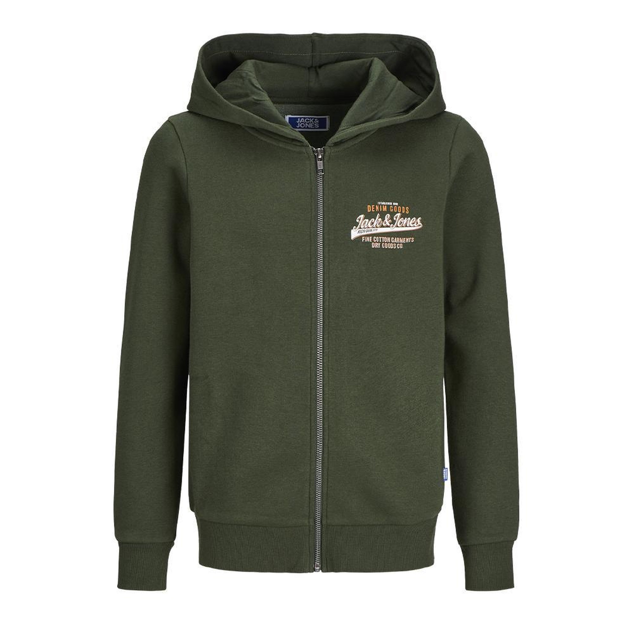 Voir la diapositive 2 : Jack & Jones Sweat Zippe Vert Garçon Jack & Jones Jjelogo