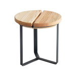 SELLETTE FER PLAT PLATEAU BOIS 30X29CM LOUIS MOULIN - 2391