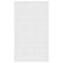 Voir la diapositive 4 : VIDAXL Armoire a CD Blanc 102x16x177,5 cm Bois d'ingenierie