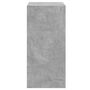 Voir la diapositive 6 : VIDAXL Garde robe gris béton 77x48x102 cm bois d ingénierie