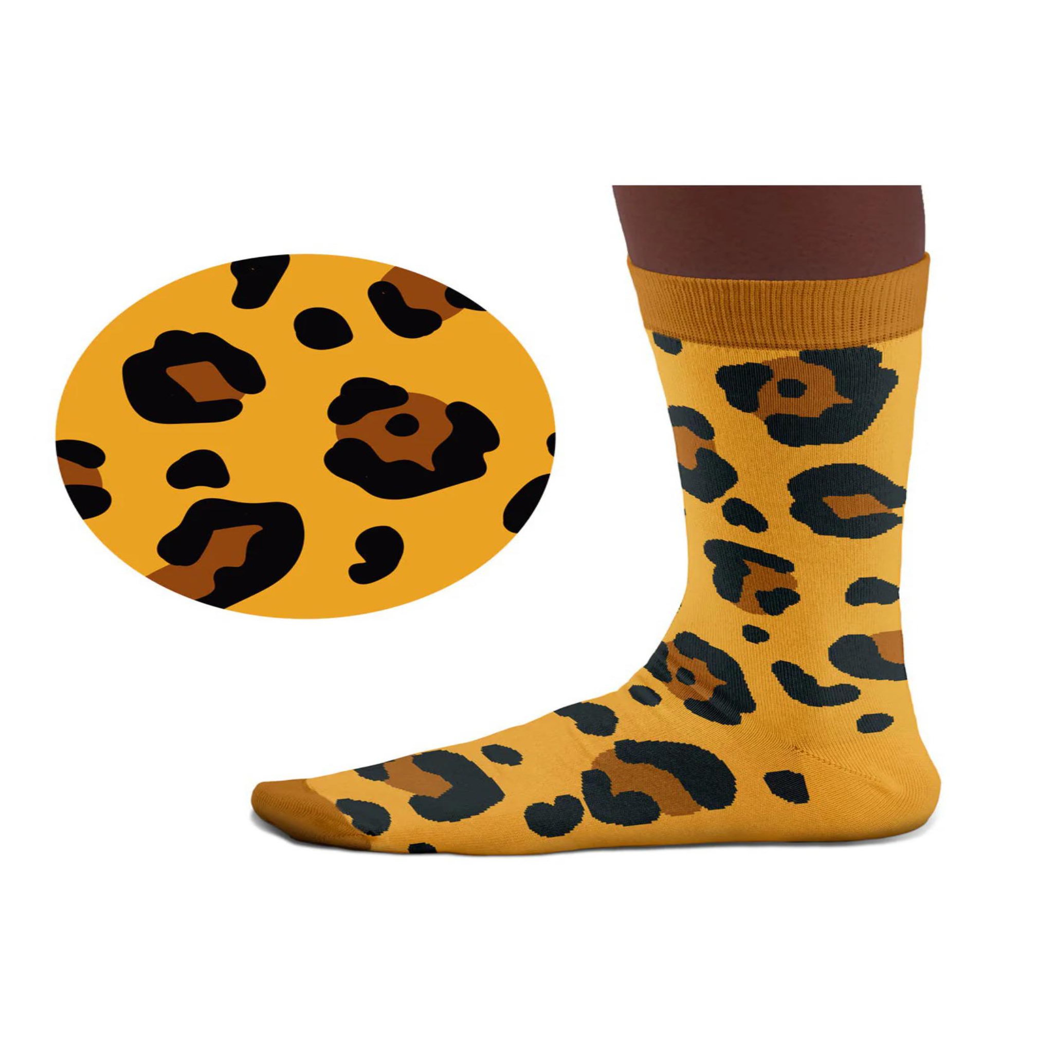 Voir la diapositive 2 : SOCK AFFAIRS Chaussettes sock affairs léopard