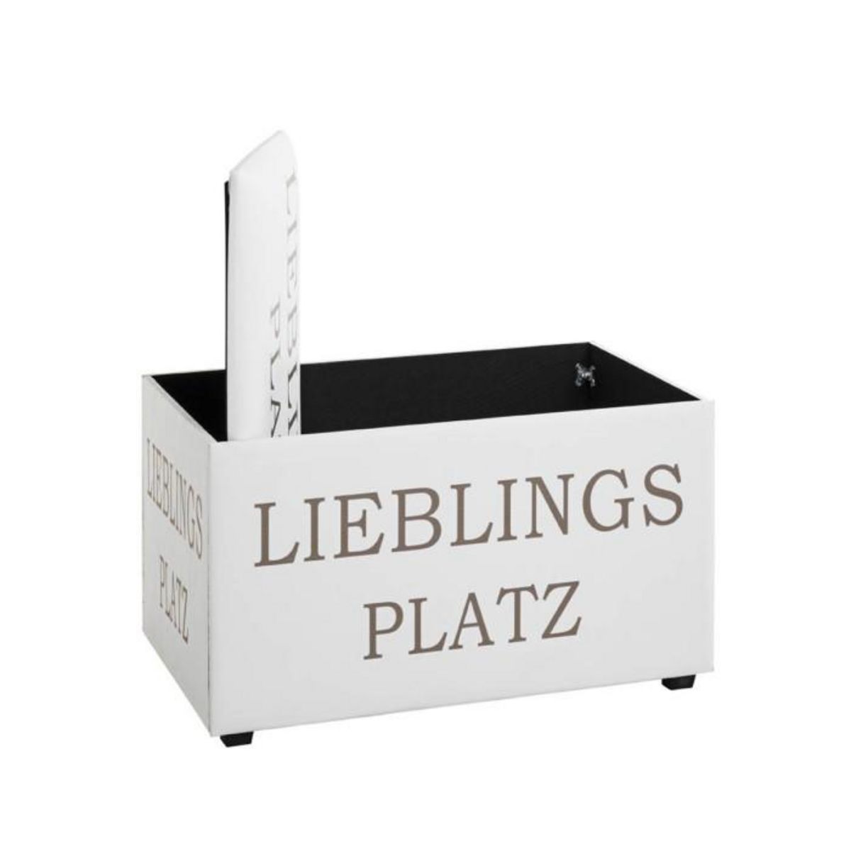Paris Prix Coffre de Rangement  Lieblings Platz  65cm Blanc