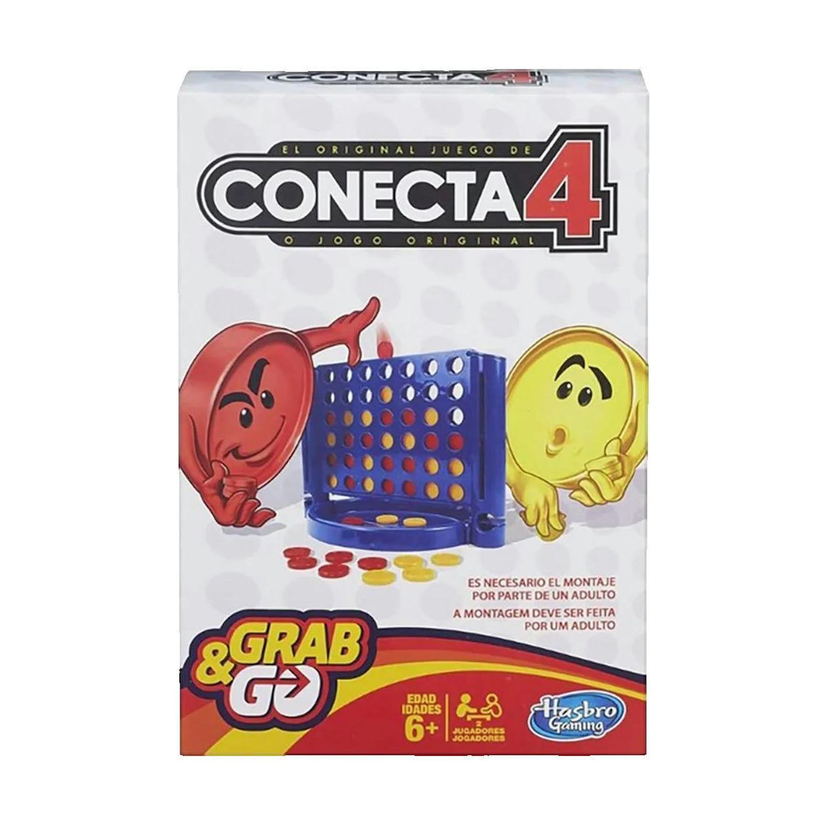 HASBRO Jeu de société Hasbro Connect 4 Grab & Go