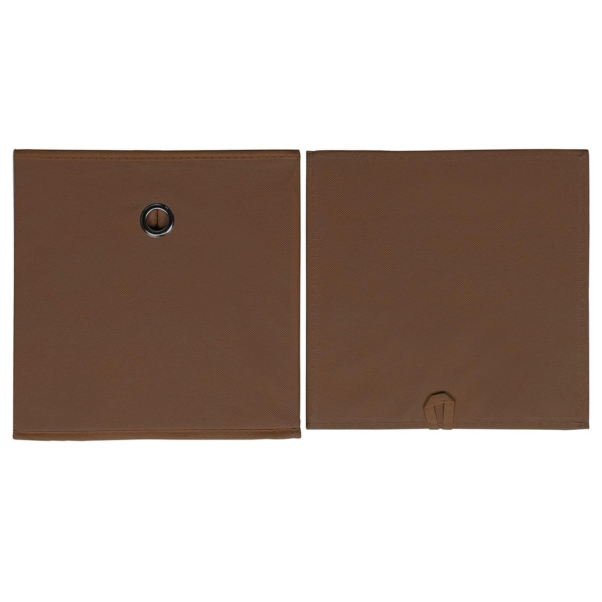 Voir la diapositive 4 : IDIMEX Lot de 2 boîtes de rangement ELA, en tissu
