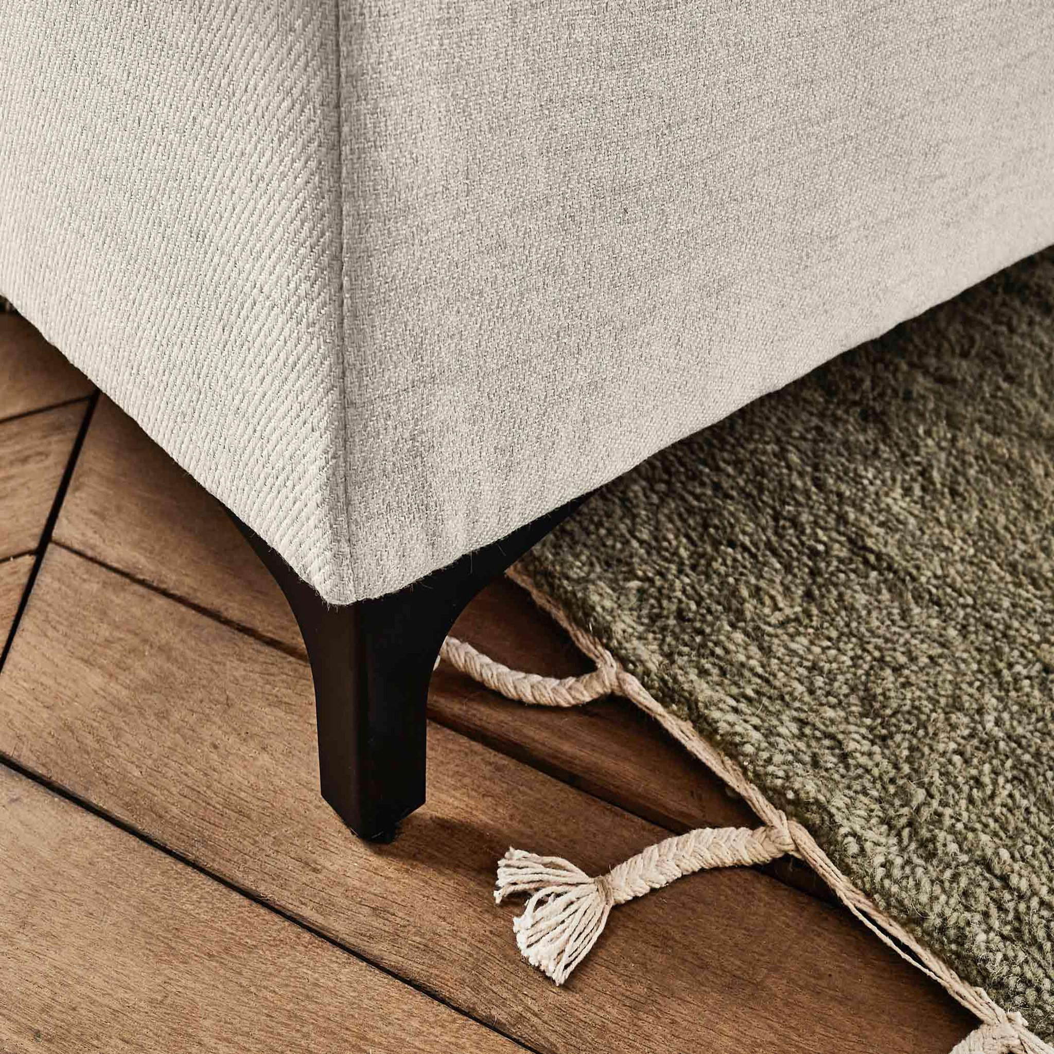 Voir la diapositive 5 : LISA DESIGN Olinda - canapé d'angle gauche - 5 places - convertible avec coffre et têtières réglables - en tissu