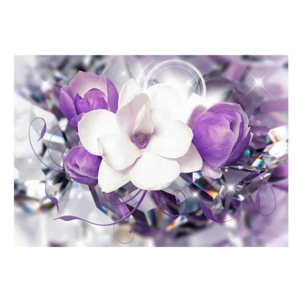 Paris Prix Papier Peint  Purple Empress