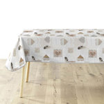 Paris Prix Nappe Imprimé  Delicia  140x240cm Taupe