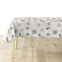 Voir la diapositive 1 : Paris Prix Nappe Imprimé  Delicia  140x240cm Taupe