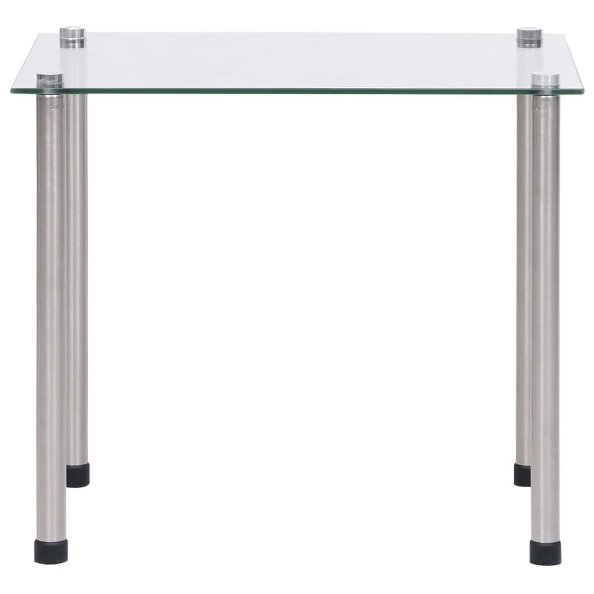 Voir la diapositive 5 : VIDAXL Tables gigognes 3 pcs Transparent Verre trempe