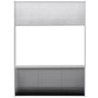 Voir la diapositive 5 : VIDAXL Moustiquaire plissee pour fenetre et store Aluminium 60 x 80 cm