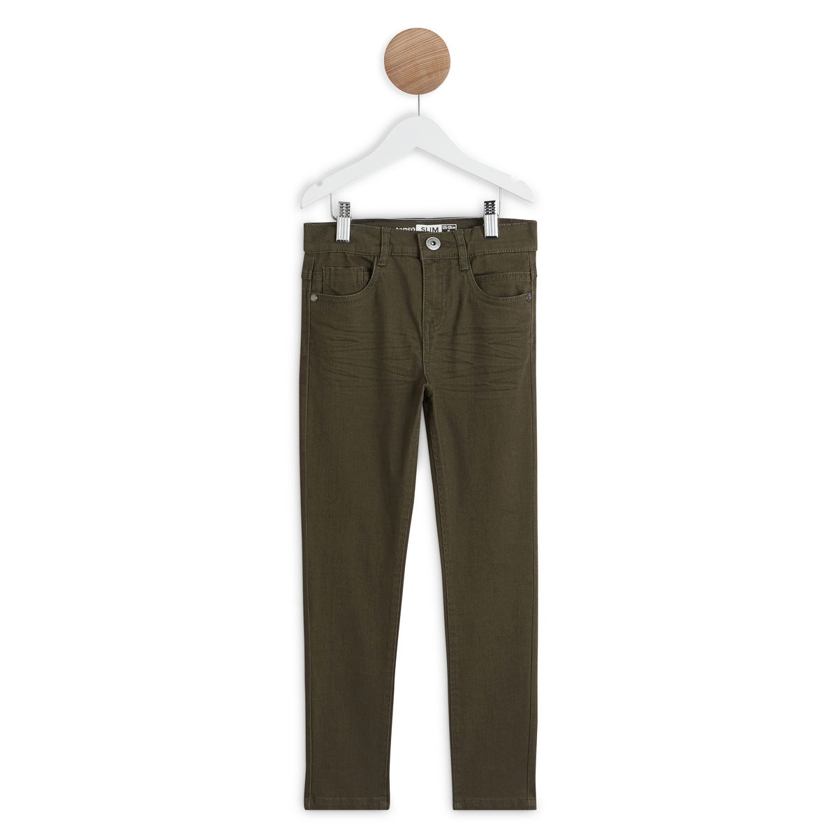 IN EXTENSO Pantalon slim twill garçon