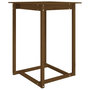 Voir la diapositive 2 : VIDAXL Table de bar Marron miel 80x80x110 cm Bois massif de pin