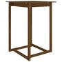 Voir la diapositive 2 : VIDAXL Table de bar Marron miel 80x80x110 cm Bois massif de pin