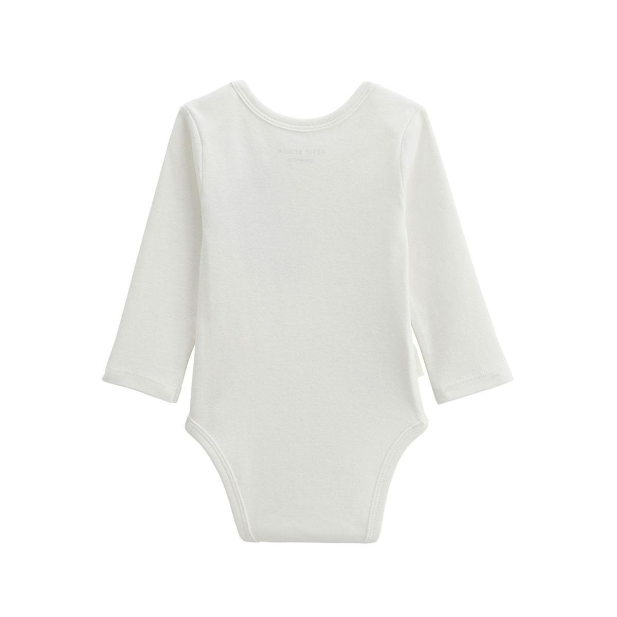 Petit Béguin Lot de 3 bodies bébé manches longues Canopée