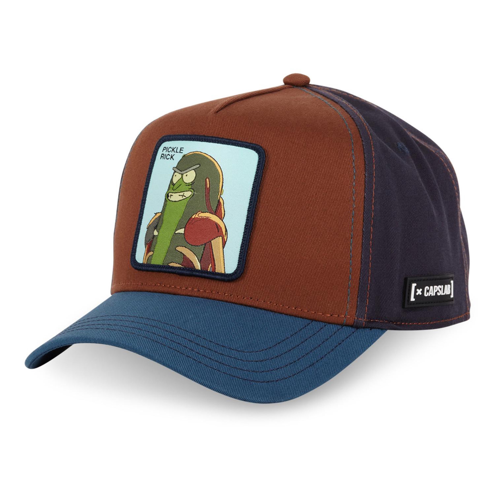 Voir la diapositive 1 : CAPSLAB Casquette trucker premium en sergé de coton Rick & Morty Premium
