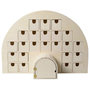 Voir la diapositive 3 : Artemio Calendrier de l'Avent Igloo 44 x 32 cm