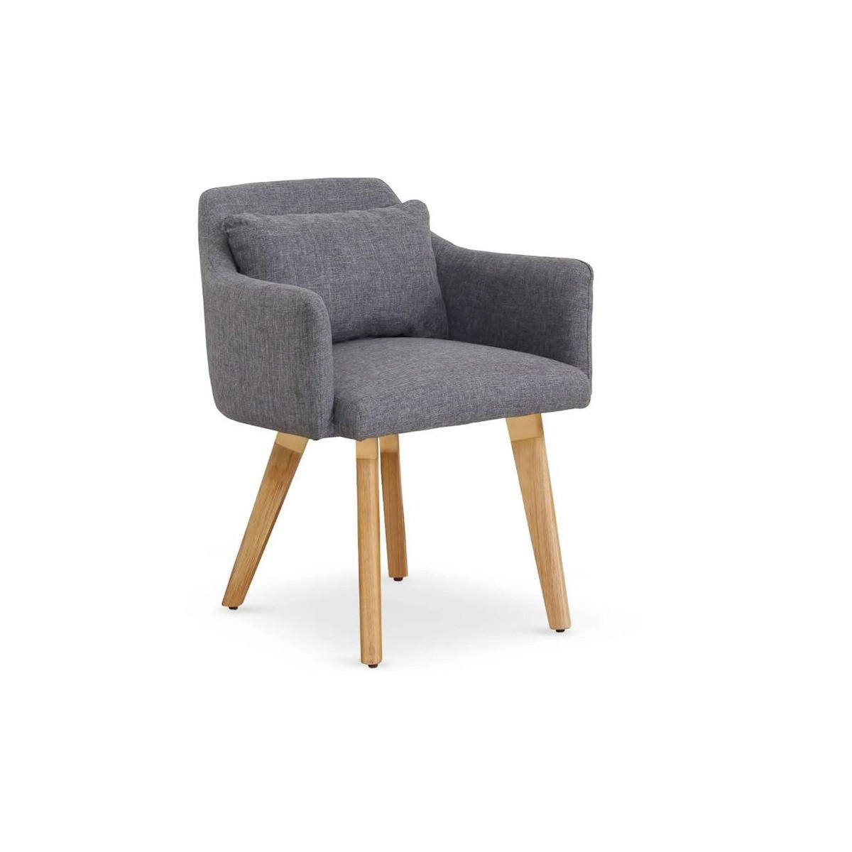 Paris Prix Fauteuil Scandinave  Alan  70cm Gris Clair