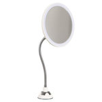 Paris Prix Miroir Grossissant Flexible  Lumineux  30cm Blanc