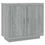 Voir la diapositive 2 : VIDAXL Buffet Sonoma gris 80x40x75 cm Bois d'ingenierie