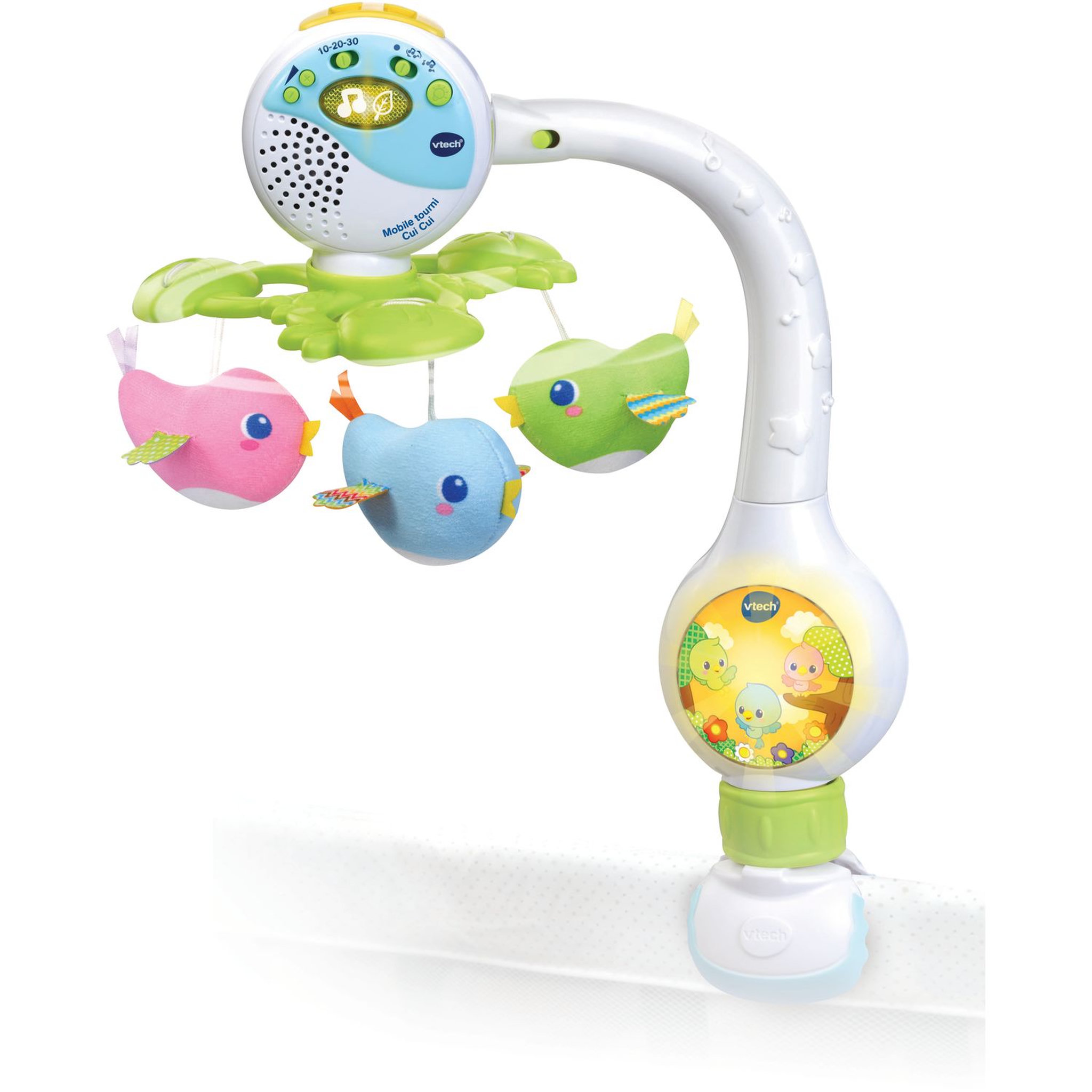 Voir la diapositive 1 : VTECH Mobile Tourni Cui Cui 4 en 1