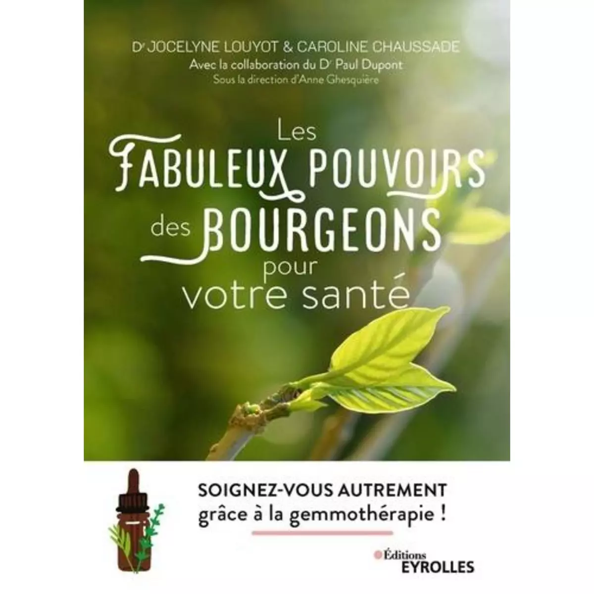  LES FABULEUX POUVOIRS DES BOURGEONS POUR VOTRE SANTE. SOIGNEZ-VOUS AUTREMENT GRACE A LA GEMMOTHERAPIE !, Louyot Jocelyne
