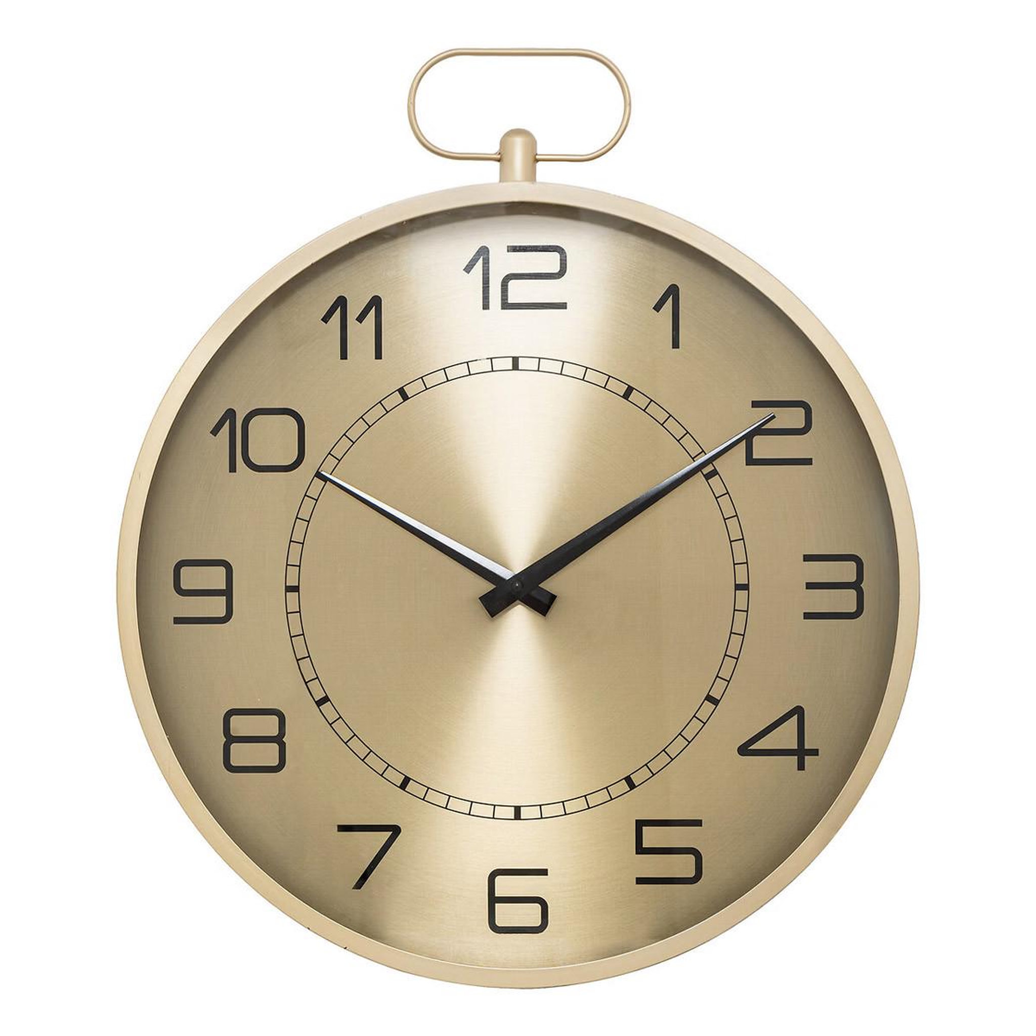 ATMOSPHERA Horloge murale à gousset  irina  63cm doré