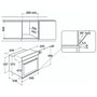 Voir la diapositive 3 : Whirlpool Four intégrable multifonction 73l 60cm a+ pyrolyse blanc - akz96290wh