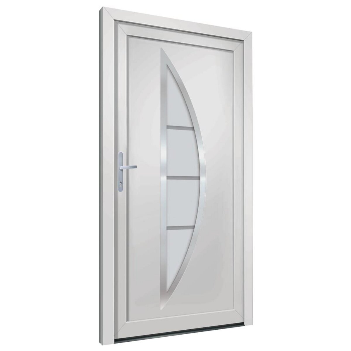 VIDAXL Porte d'entree Blanc 98x200 cm PVC