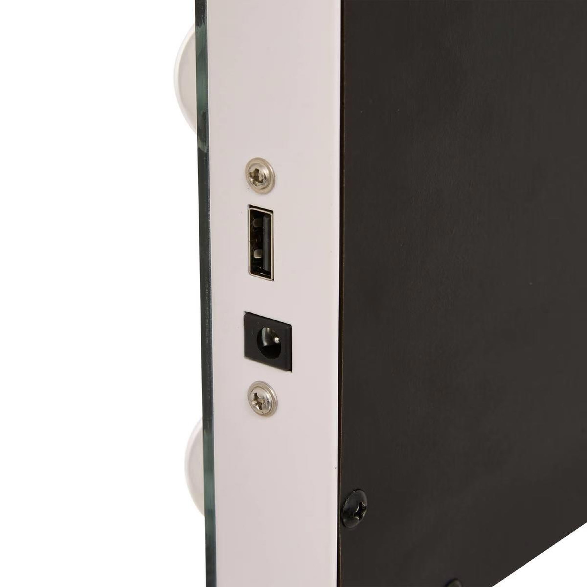 Voir la diapositive 4 : FIVE Miroir led tactile  holly  50cm blanc