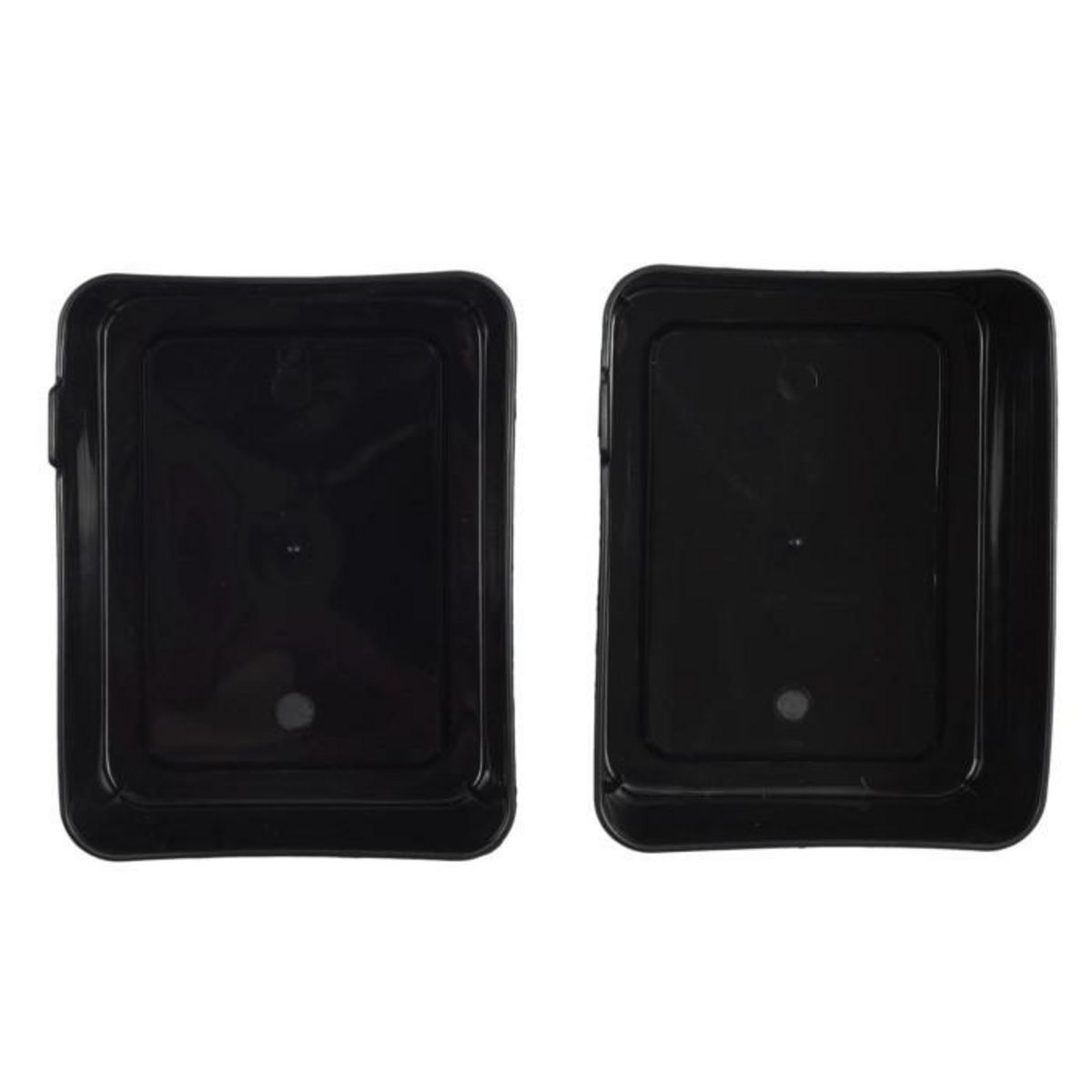 Paris Prix Lot de 7 Boîtes de Rangement  Souple  26cm Noir