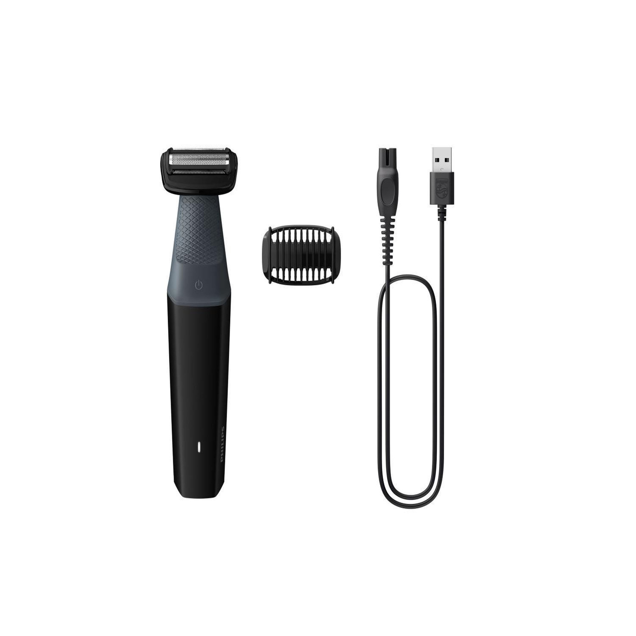 Voir la diapositive 3 : Philips Bodygroom series 3000 bg3017/01 tondeuse aine et corps étanche