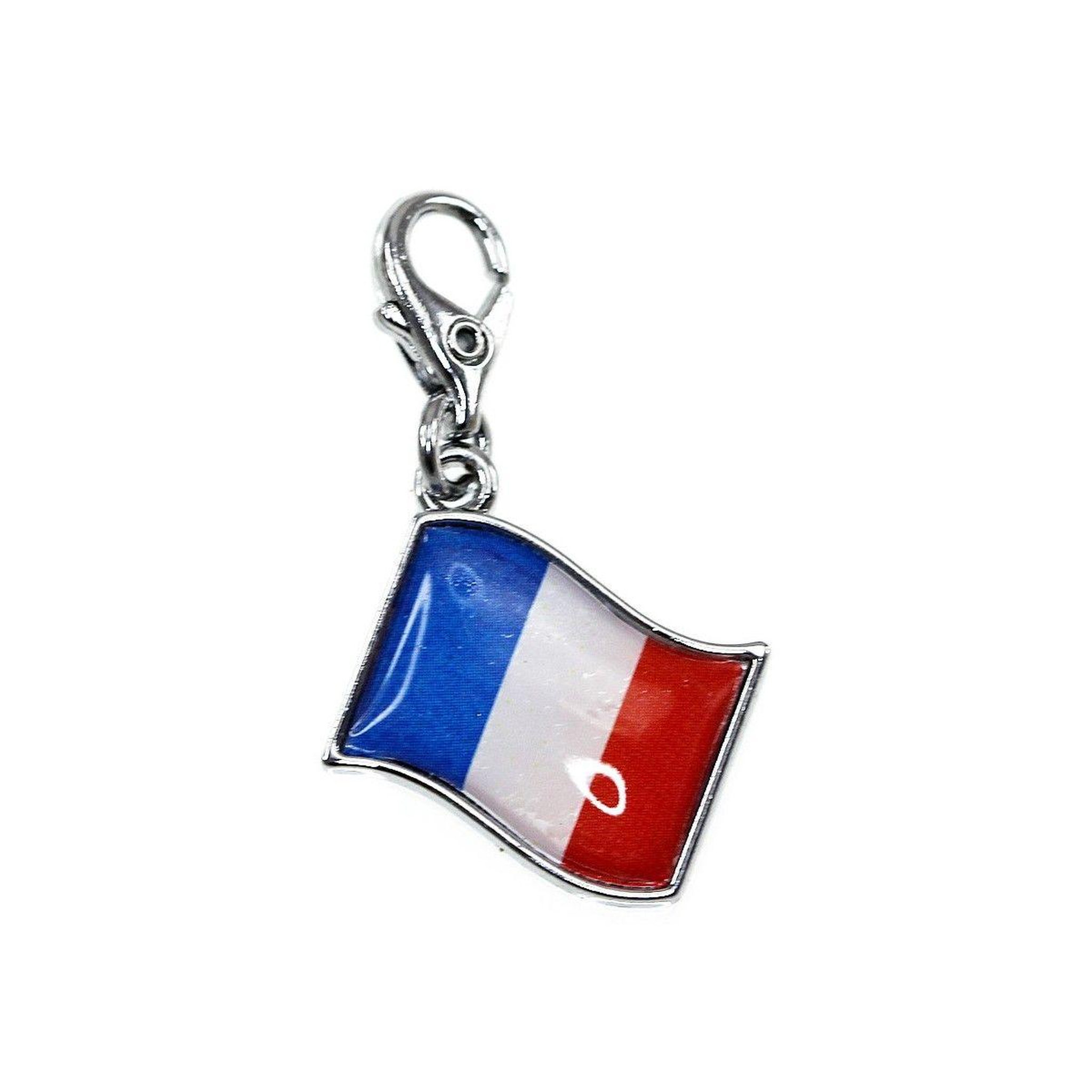 SC CRYSTAL Charm drapeau français SC Crystal