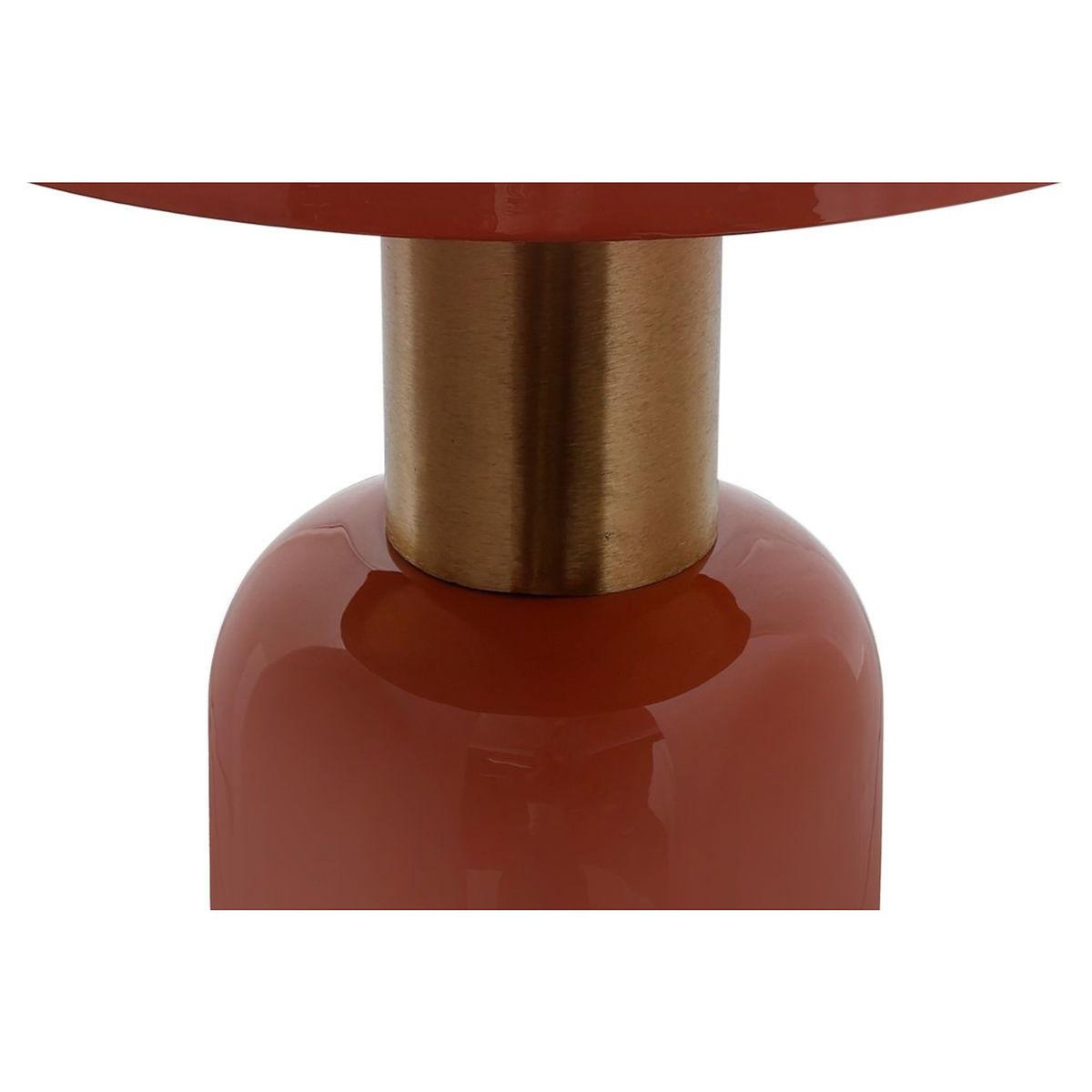 Paris Prix Table d'Appoint Ronde  Clémence  50cm Corail