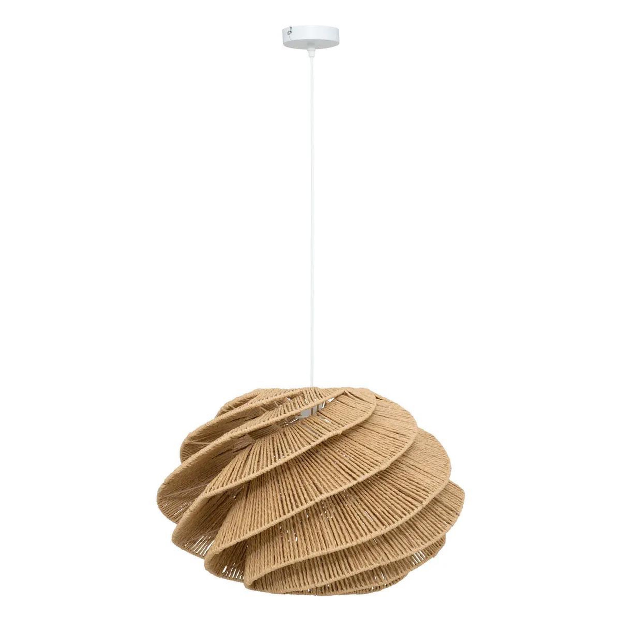 ATMOSPHERA Lampe suspension design corde  ozan  54cm naturel