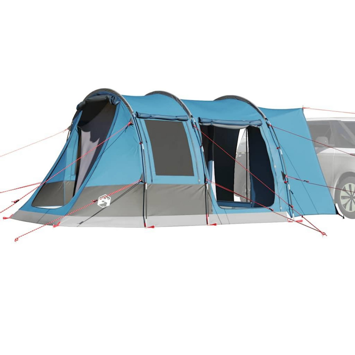 VIDAXL Tente de voiture 2 personnes bleu impermeable