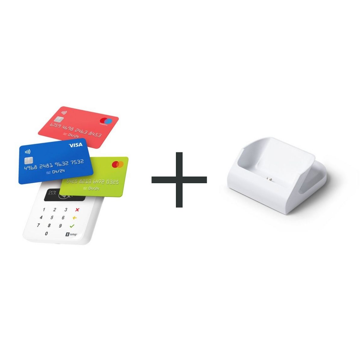 SUMUP Pack Terminal de paiement SumUp Air + Station de recharge pour SumUp Air