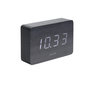 Voir la diapositive 1 : Karlsson Horloge réveil en bois Square - H. 10 cm