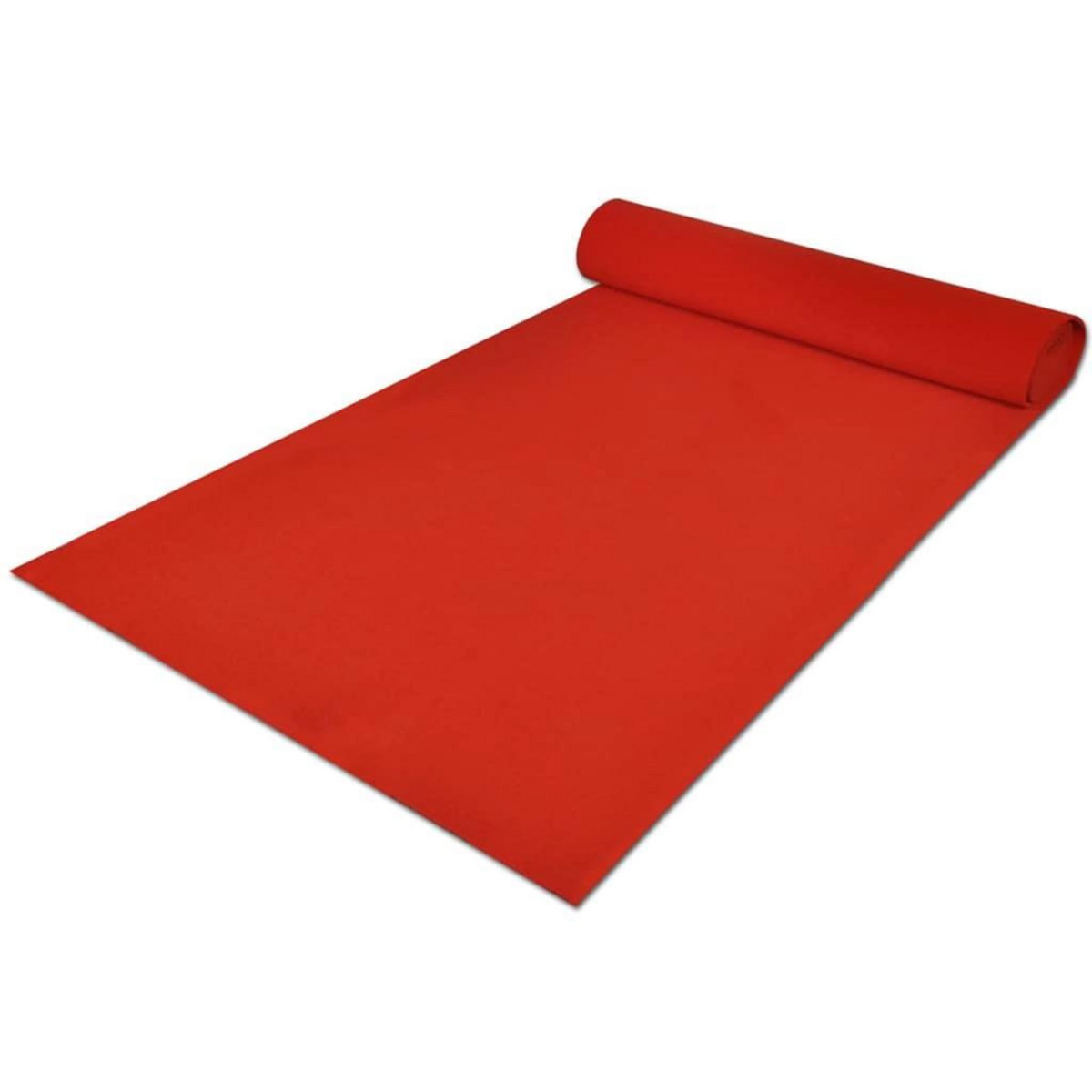 VIDAXL Tapis rouge 1 x 10 m 400 g/m^2