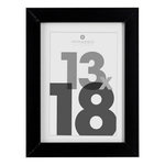 ATMOSPHERA Cadre Photo Bois 13x18cm Noir