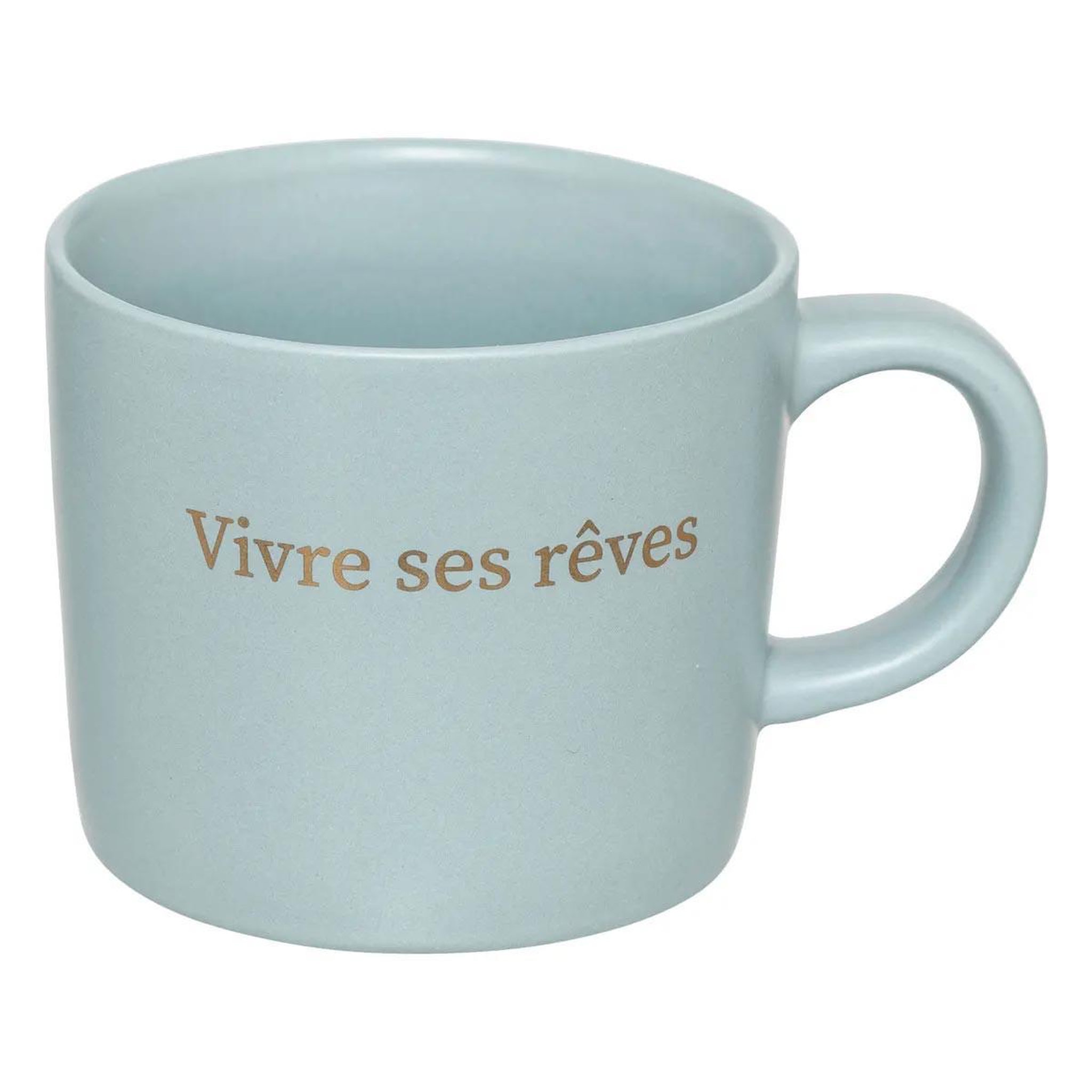 Voir la diapositive 5 : SECRET DE GOURMET Lot de 4 mugs sur rack  belle journée  20cl multicolore