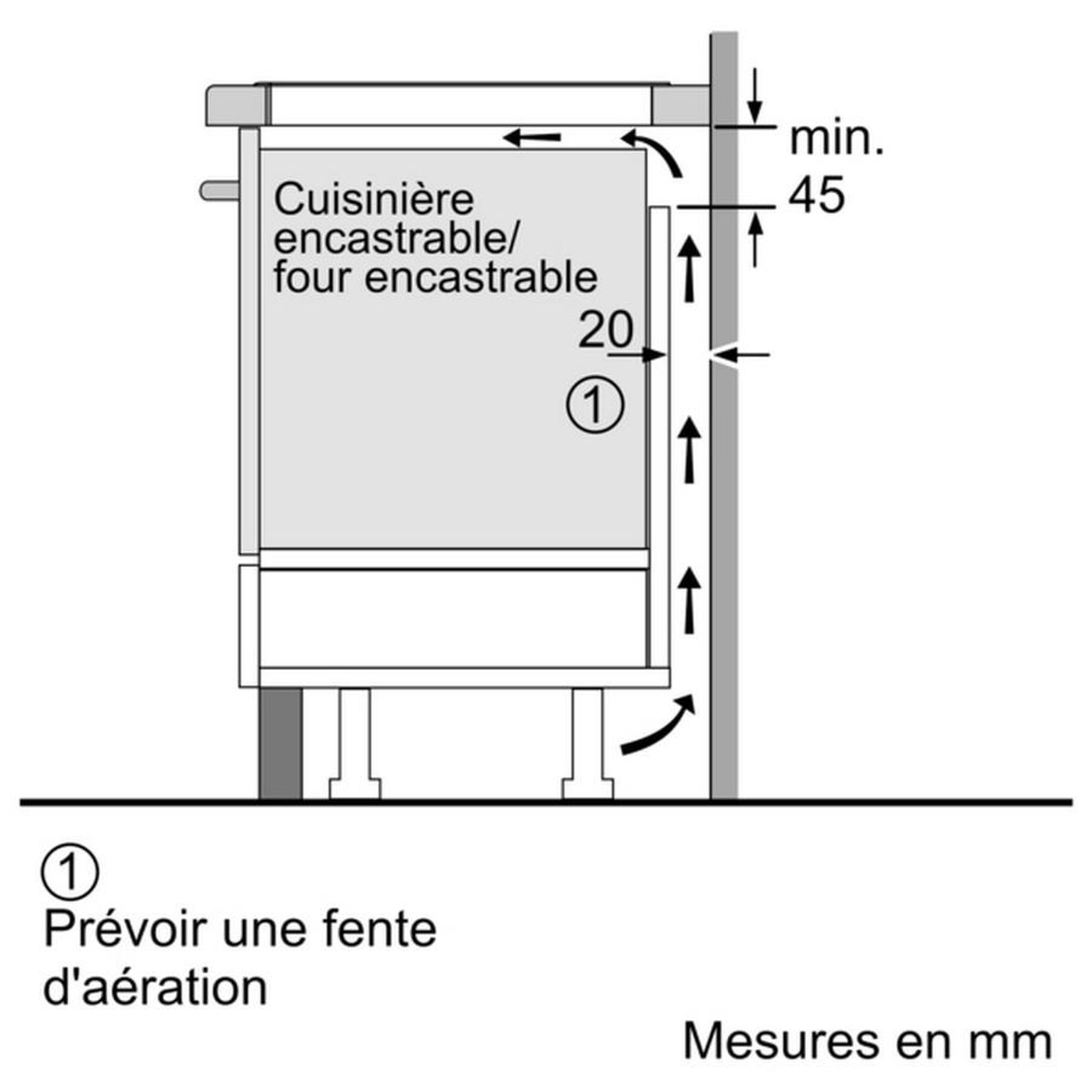 Voir la diapositive 5 : BOSCH Table de cuisson à induction 60cm 3 feux noir - PUJ611BB5E